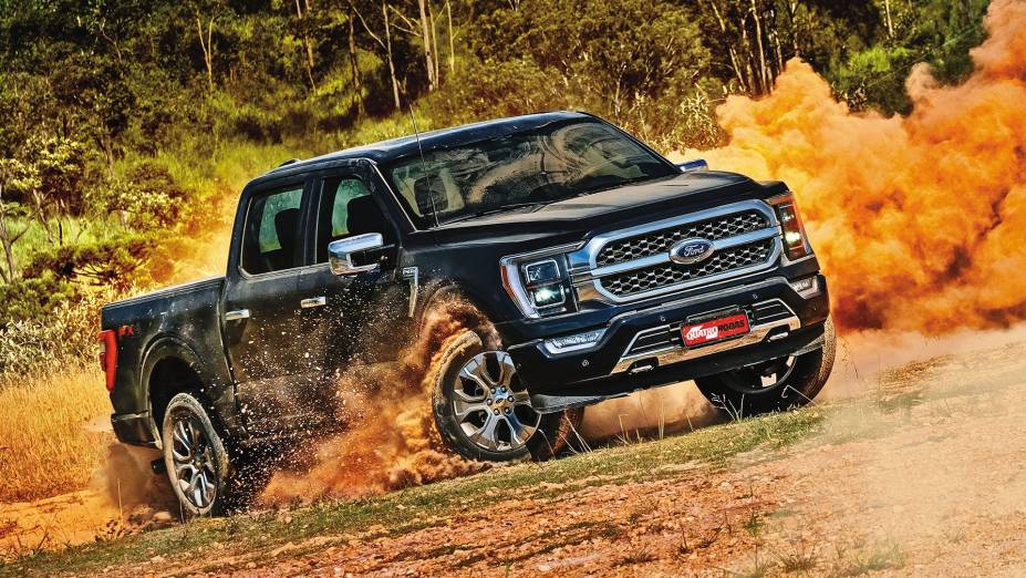 F-150 é quase um caminhão esportivo, para terra e asfalto