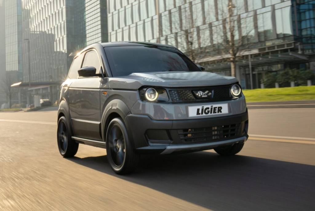 Ligier Myli: microcaro elétrico de R$ 74.000 não precisa de habilitação