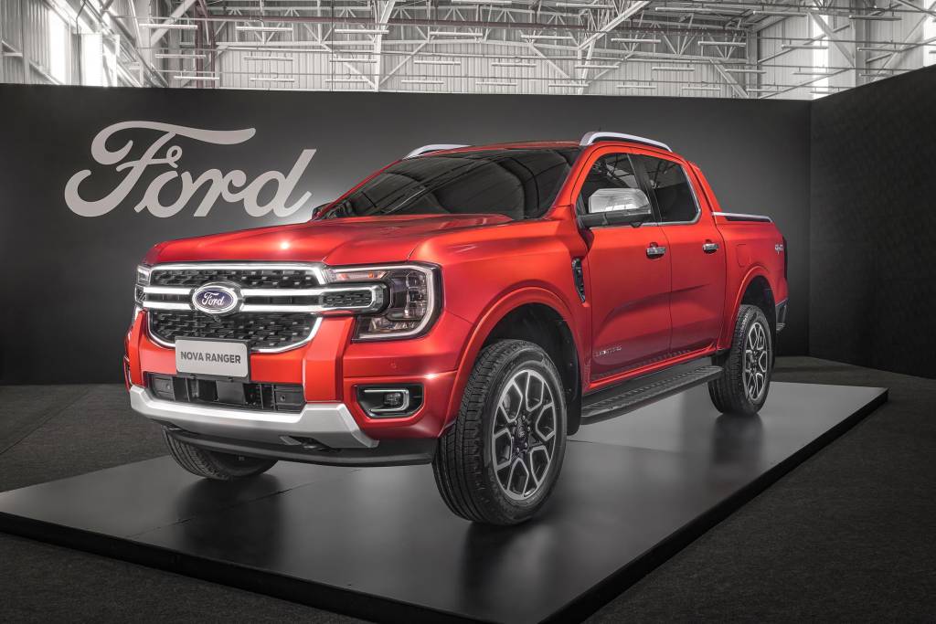Ford Ranger 2024 vem ao Brasil com V6 da F-150 e já tem data de lançamento