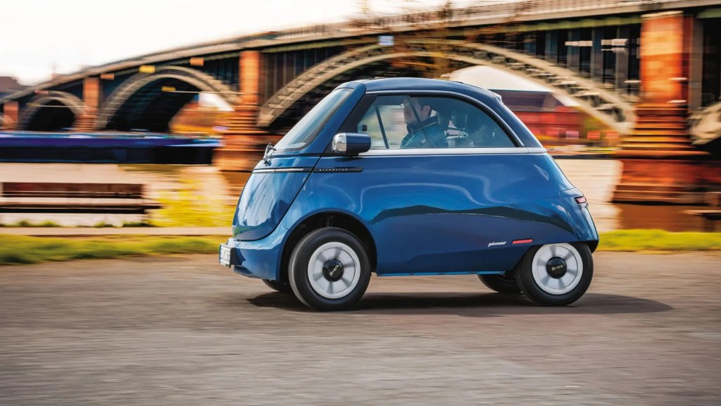 MMS Microlino é o Isetta elétrico do futuro feito por empresa de patins