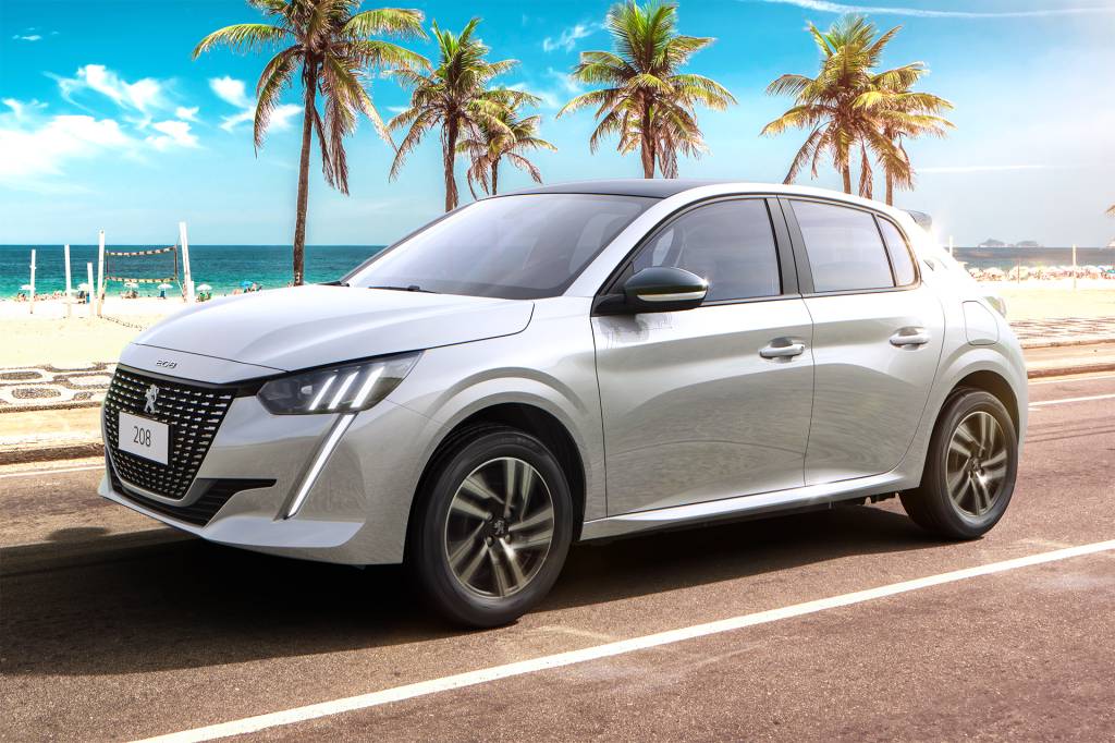 Peugeot 208 2024 fica mais equipado em versões 1.0 e 1.6 à espera do turbo