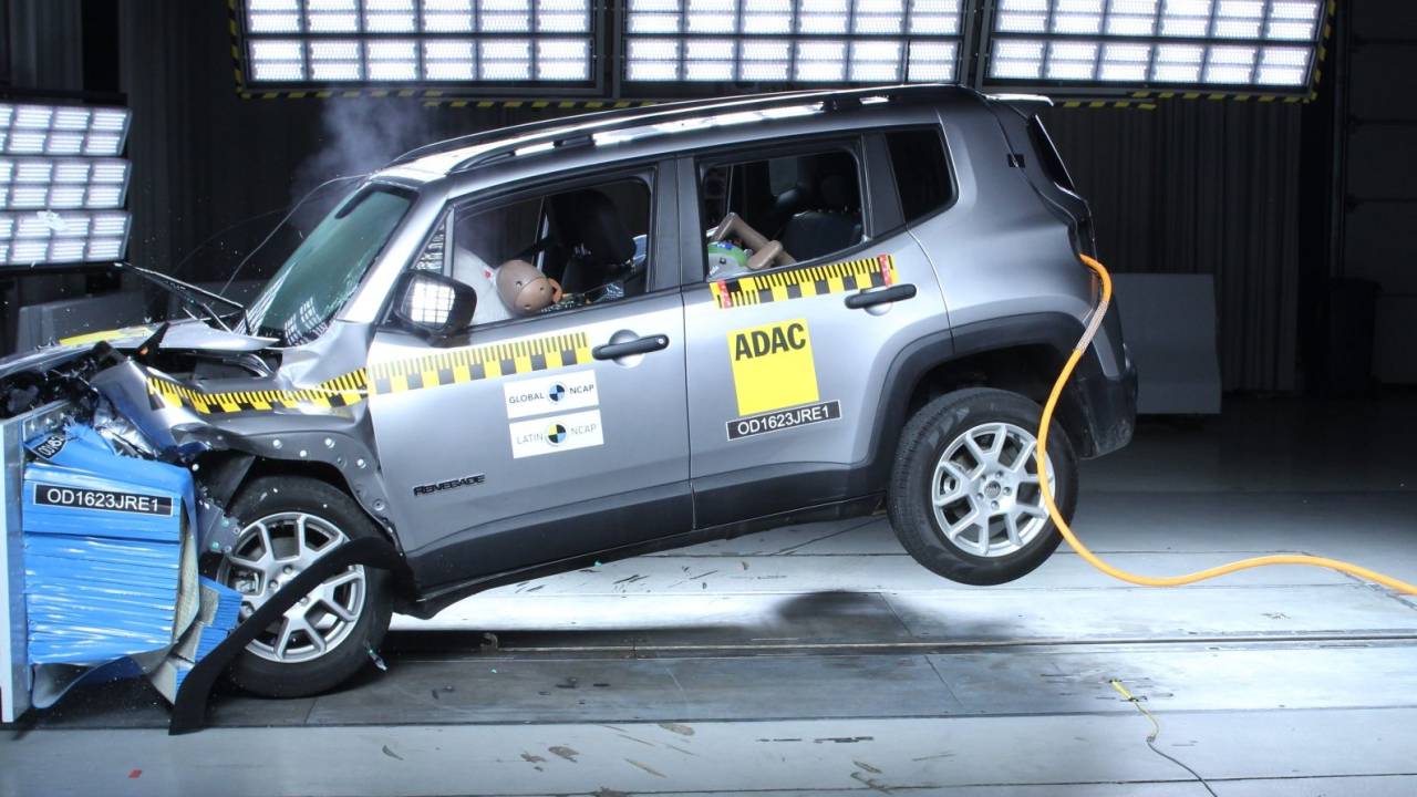Crash test jeep renegade latin ncap