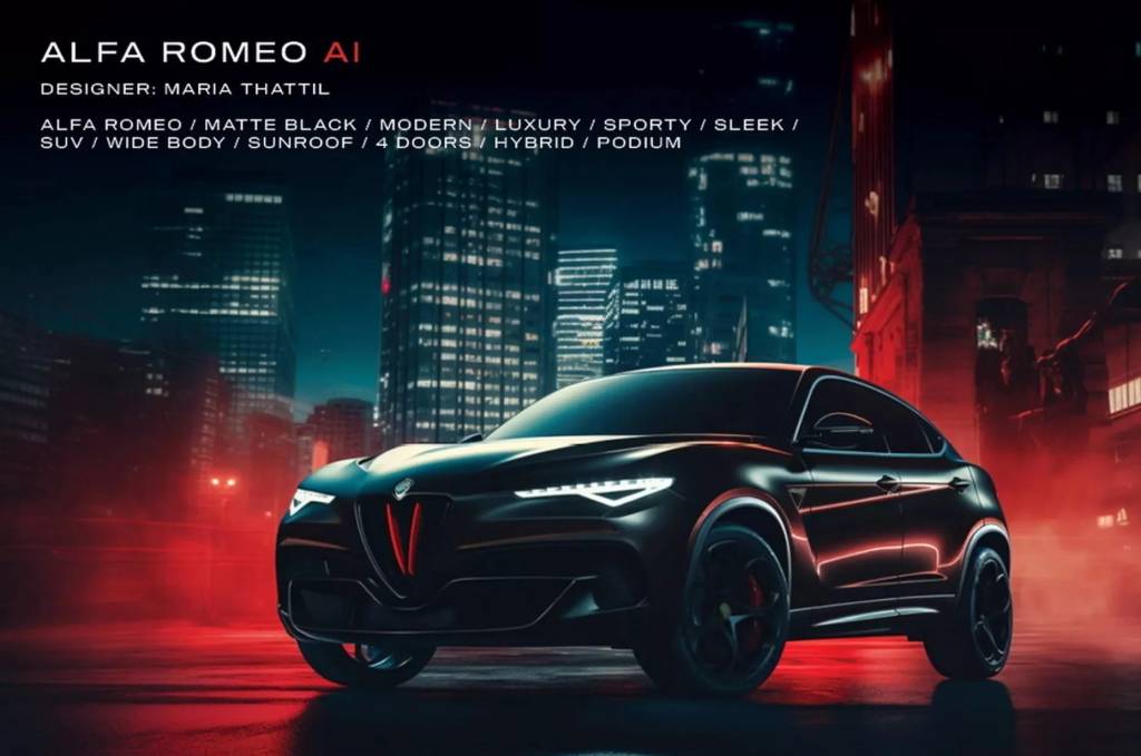 Alfa-Romeo-by-Maria-Thattil-AI-Render-1-2048×1448 Alfa Romeo carros imaginários