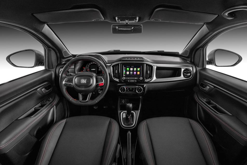 Fiat Strada Ultra 2024 Painel da Strada Ultra
