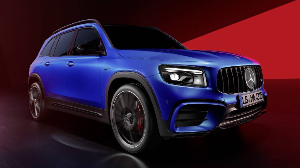 Mehr Ausstattung und Technik für GLA und GLB von Mercedes-AMGMore features and improved technology for Mercedes-AMG GLA and GLB Mercedes-AMG GLB 35 4MATIC