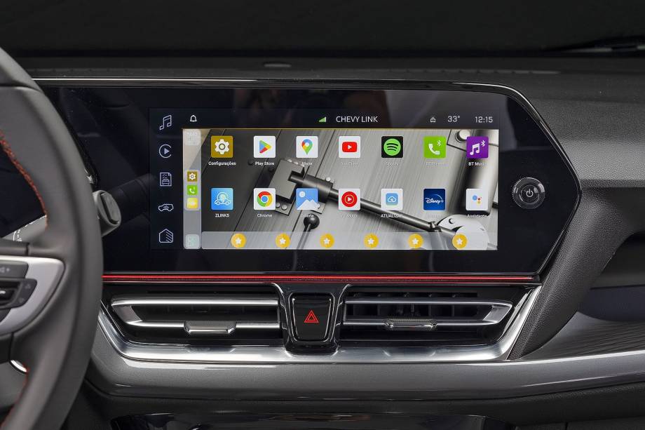 Spin tem nova central multimídia MyLink com 11 polegadas e WiFi 4G Spin tem nova central multimídia MyLink com 11 polegadas e WiFi 4G