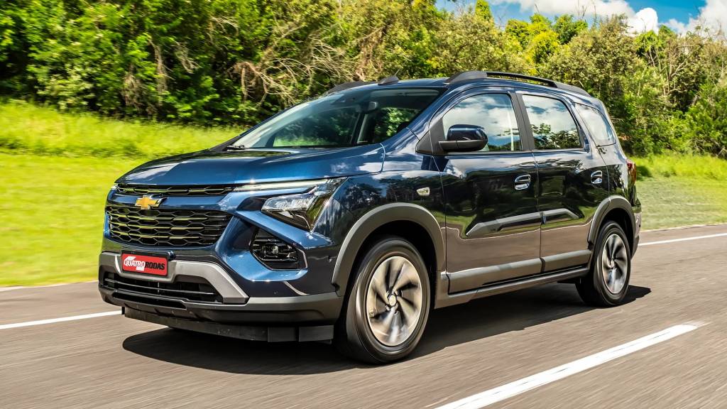 Chevrolet Spin 2025 fica mais econômica, com melhor dinâmica e mais lenta
