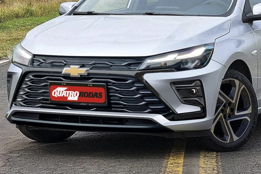 Projeção do novo Chevrolet Onix 2025 Mudanças estéticas de Onix e Onix Plus devem se concentrar na dianteira