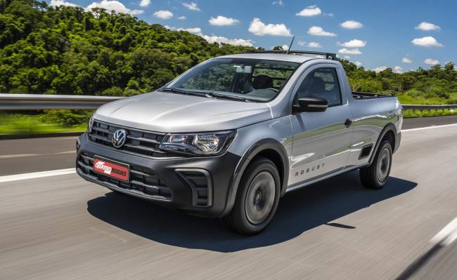 VW Saveiro Robust é (bem) simples para ser a picape mais barata do Brasil