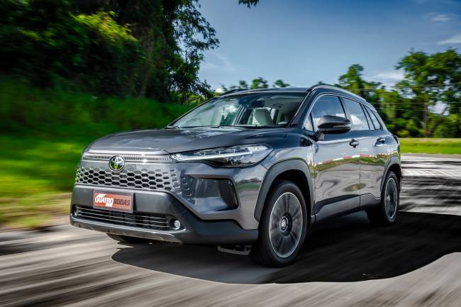 Toyota Corolla Cross 2025 está mais fraco, mas o que piorou foi o consumo