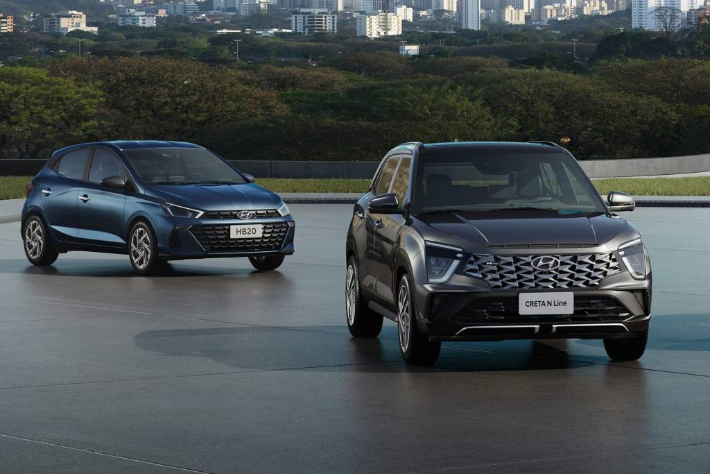 Hyundai HB20 2025 perde 1.0 turbo manual e Creta tem teto solar de série