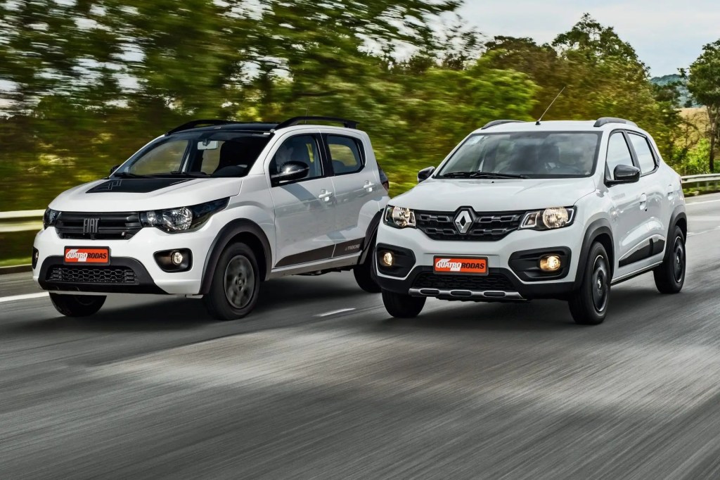 Renault Kwid e Fiat Mobi empatam como carros mais baratos do Brasil