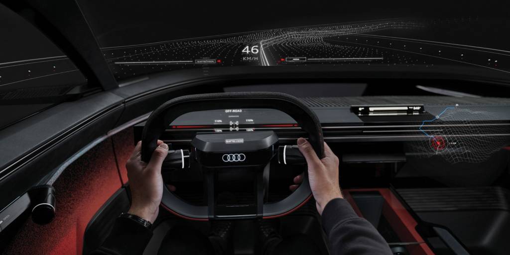 Novos head-up display gigantes podem acabar com o quadro de instrumentos