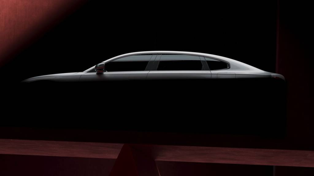 Teaser do Volvo ES90 Teaser do Volvo ES90