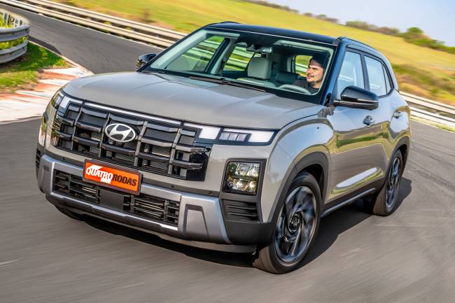 Hyundai Creta 2025 evolui onde era preciso e ganha 1.6 turbo de 193 cv