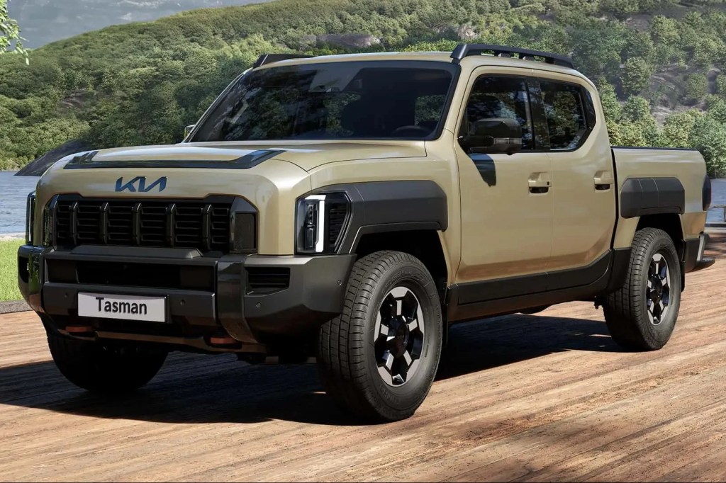 Kia Tasman é picape média diferentona para enfrentar Ranger e Hilux