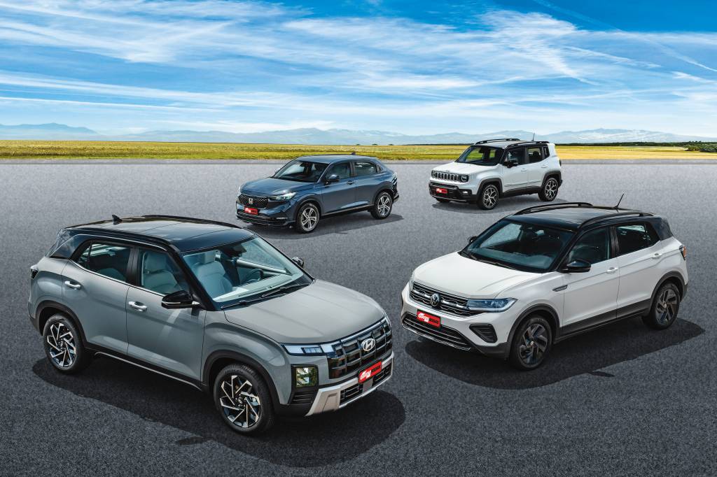 Comparativo: Hyundai Creta 2025 é melhor que Renegade, T-Cross e HR-V?