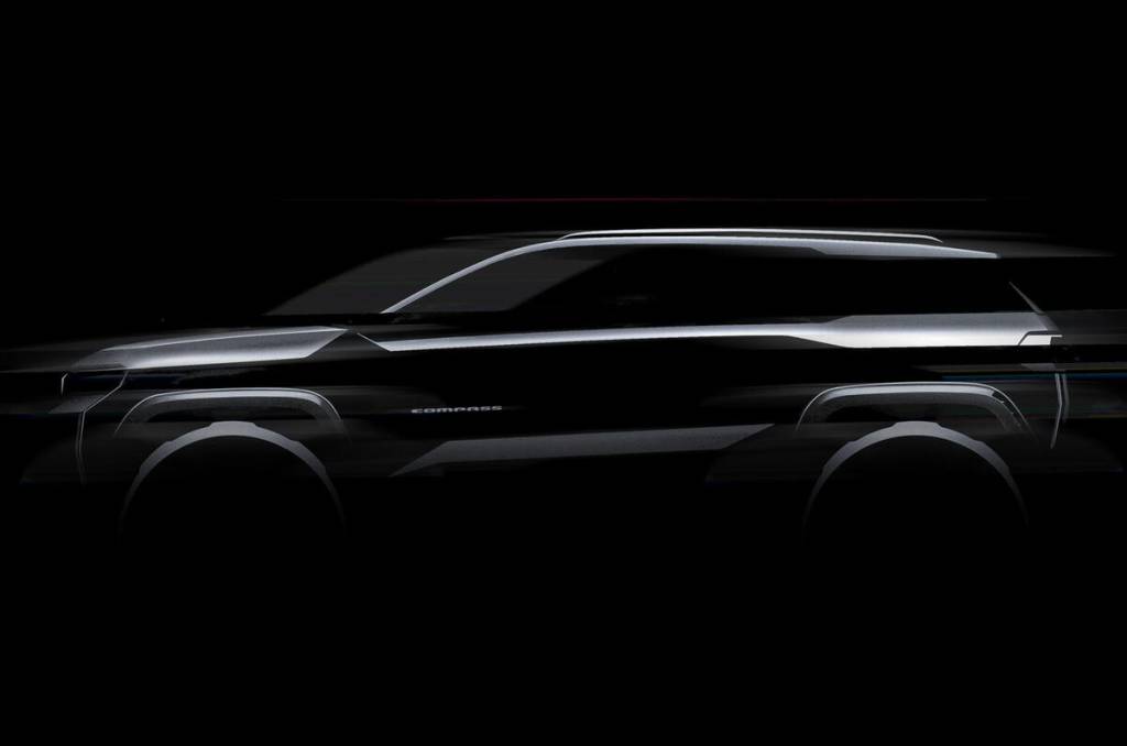Novo Jeep Compass surge em primeiro teaser e chega ao Brasil em 2026
